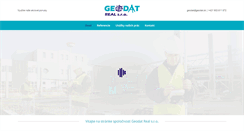 Desktop Screenshot of geodat.sk
