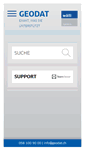 Mobile Screenshot of geodat.ch